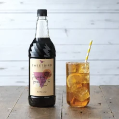 Makusiirappi jääteelle Sweetbird Passionfruit Lemon Iced Tea, 1 l