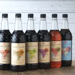 Makusiirappi jääteelle Sweetbird Jasmine Lime Iced Tea, 1 l