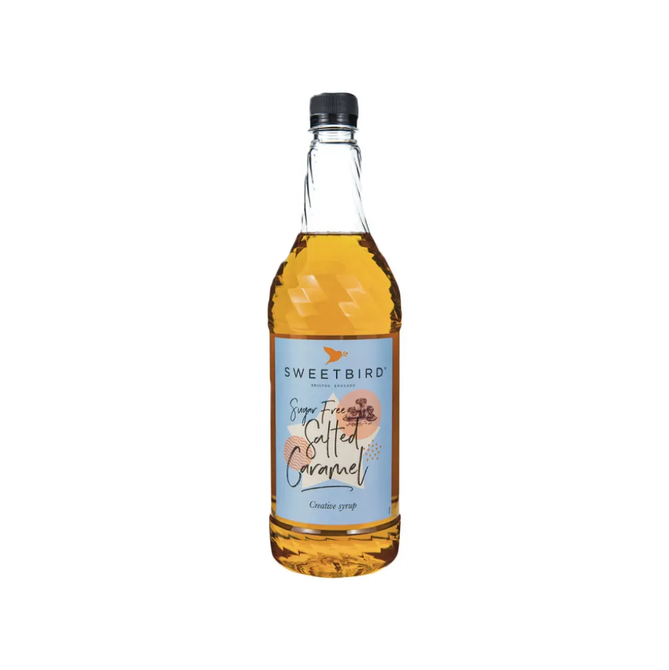 Makusiirappi Sweetbird Sugar-Free Salted Caramel, 1 l