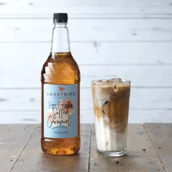 Makusiirappi Sweetbird Sugar-Free Salted Caramel, 1 l