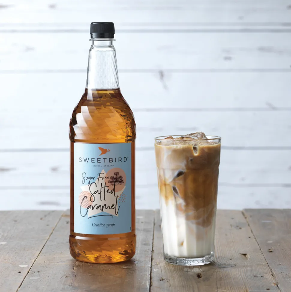 Makusiirappi Sweetbird Sugar-Free Salted Caramel, 1 l
