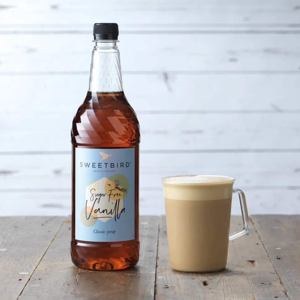 Makusiirappi Sweetbird Sugar-Free Vanilla, 1 l