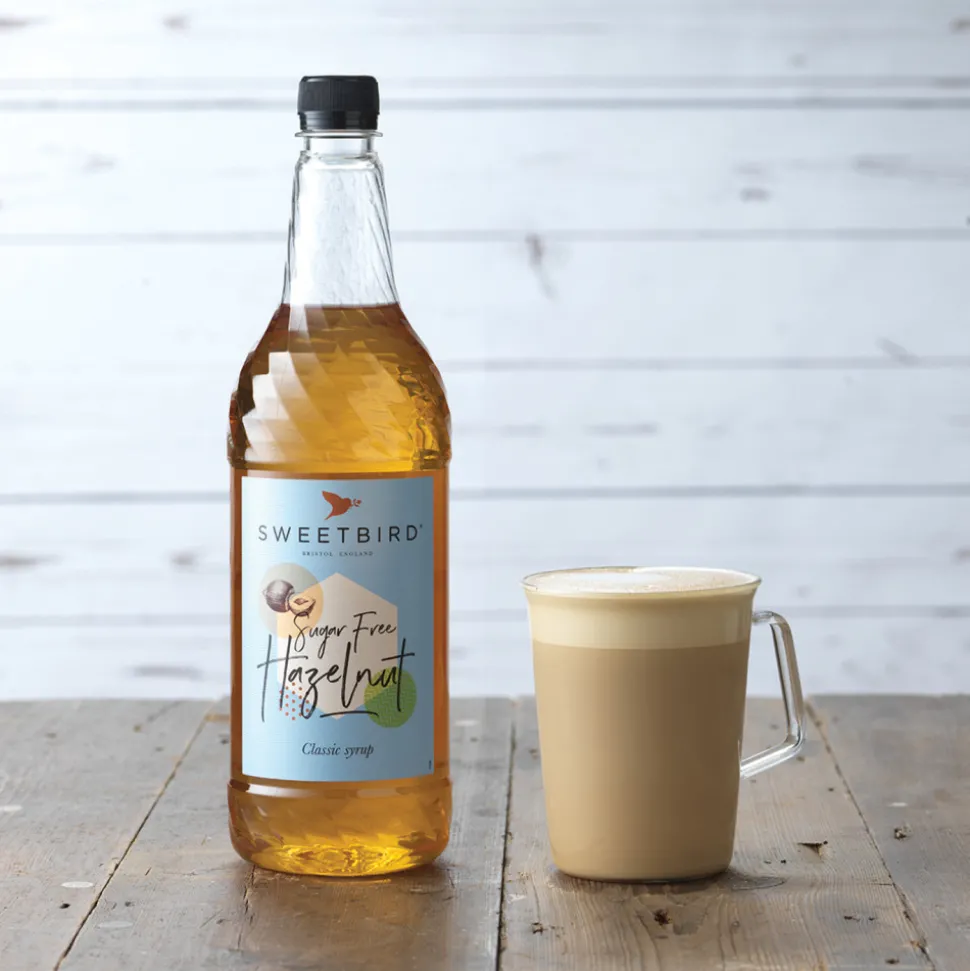 Makusiirappi Sweetbird Sugar-Free Hazelnut, 1 l