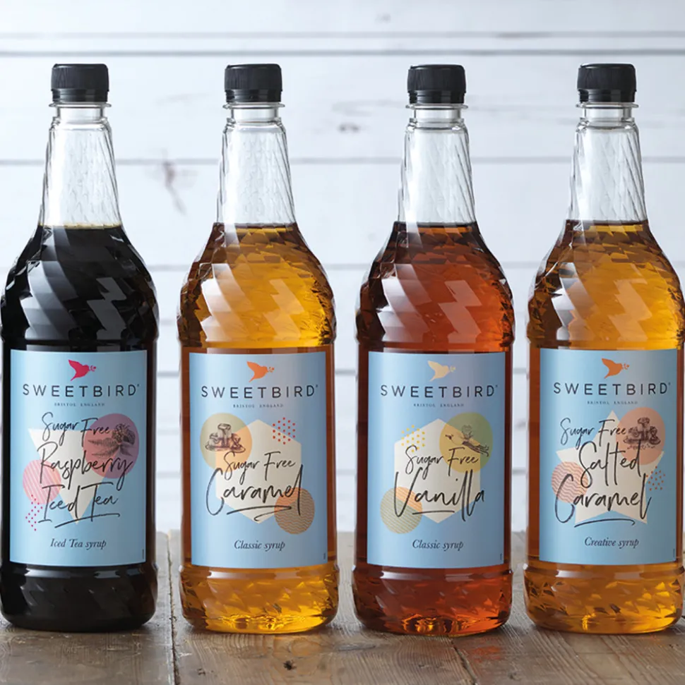 Makusiirappi Sweetbird Sugar-Free Salted Caramel, 1 l