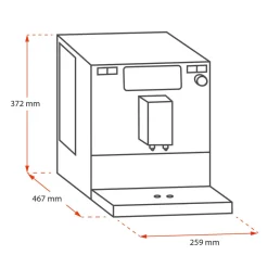 Melitta Barista TS Smart F85/0-101 kahviautomaatti – hopea