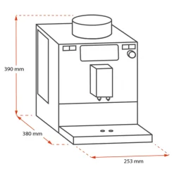 Melitta Passione OT F53/1-102 kahviautomaatti – musta