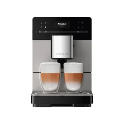 Miele CM 5510 Silence Silver Grey-Metal kahviautomaatti – hopea/musta