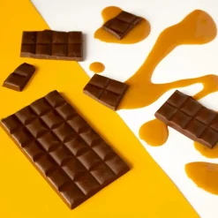 Minikokoinen kaurasuklaalevy suolaisella karamellilla H!P, 25 g