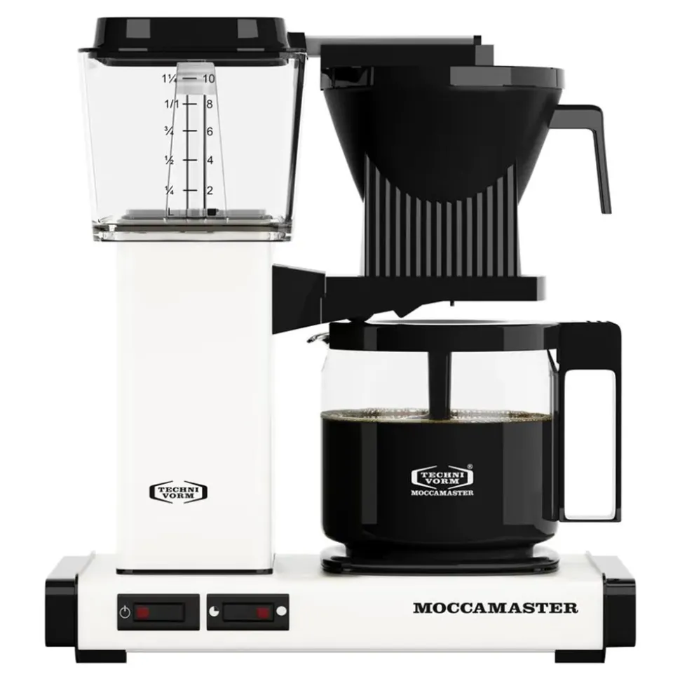 Moccamaster Automatic White kahvinkeitin – valkoinen