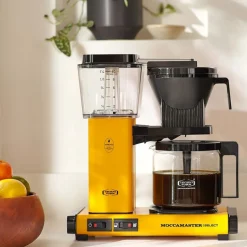 Moccamaster KBG 741 Select kahvinkeitin – keltainen, käytetty-kunnostettu