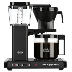 Moccamaster Optio Matt Black kahvinkeitin – mattamusta