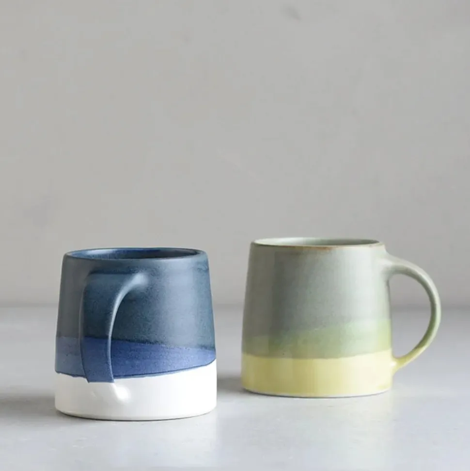 Muki Kinto SCS-S03 Moss Green x Yellow, 320 ml