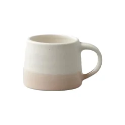 Muki Kinto SCS-S03 White x Pink Beige, 110 ml