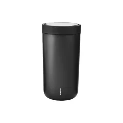 Muki Stelton To Go Click Black Metallic, 0,2 l