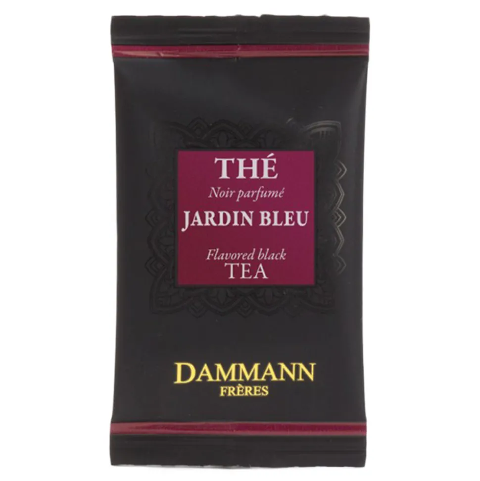 Musta tee Dammann Frères Jardin Bleu, 24 kpl.