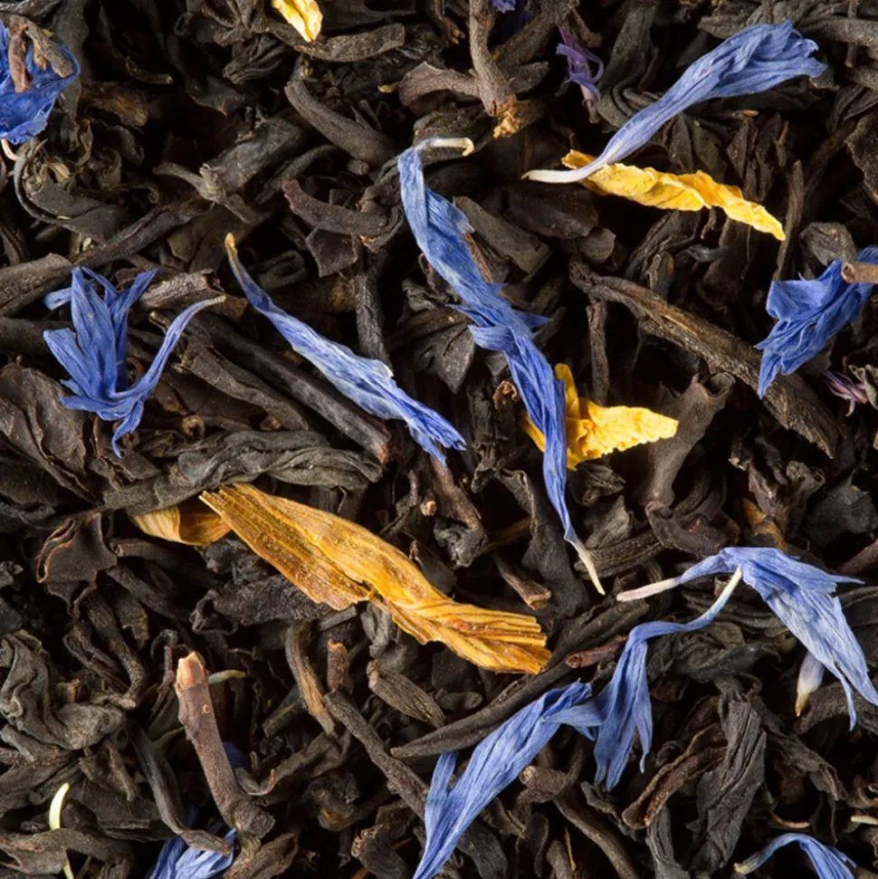 Musta tee Dammann Frères Jardin Bleu, 24 kpl.