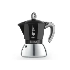 Mutteripannu Bialetti Moka Induction Black 4 cups