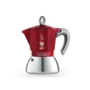 Mutteripannu Bialetti Moka Induction Red 4 cups