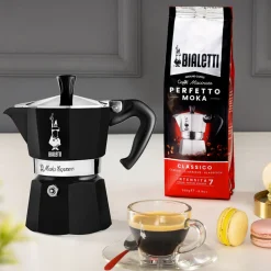 Mutteripannu Bialetti Moka Express Black 3 cups