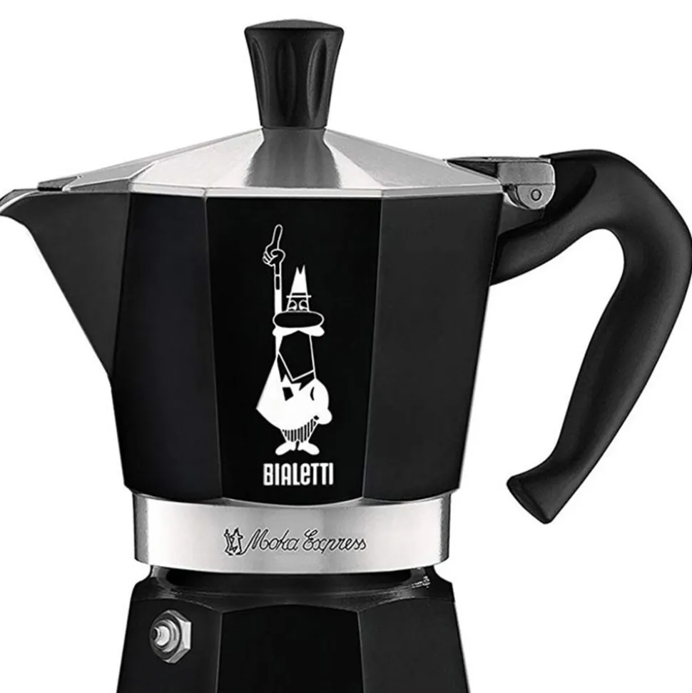 Mutteripannu Bialetti Moka Express Black 6 cups