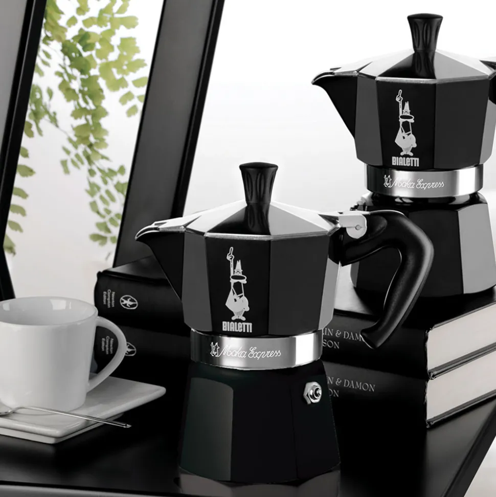 Mutteripannu Bialetti Moka Express Black 6 cups