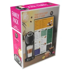 Nescafé Dolce Gusto Family Pack Genio S Plus + 3 laatikkoa kahvikapseleita