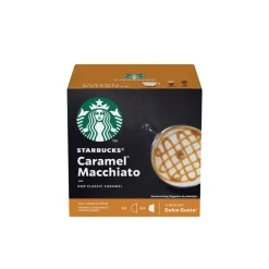 NESCAFÉ® Dolce Gusto® koneisiin sopivat kahvikapselit Starbucks Caramel Macchiato, 6+6 kpl.