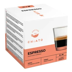 NESCAFÉ® Dolce Gusto® koneisiin sopivat kahvikapselit CHiATO Espresso, 3 x 16 kpl.