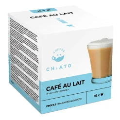 NESCAFÉ® Dolce Gusto® koneisiin sopivat kahvikapselit CHiATO Café au Lait, 3 x 16 kpl.