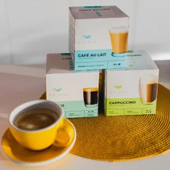 NESCAFÉ® Dolce Gusto® koneisiin sopivat kahvikapselit CHiATO Café au Lait, 16 kpl.
