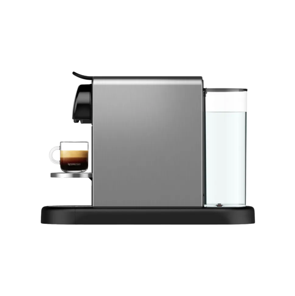 Nespresso CitiZ Platinum Titan kapselikeitin – harmaa