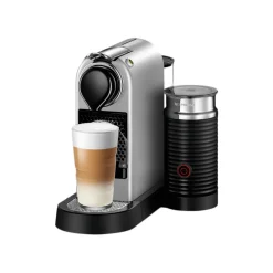 Nespresso CitiZ&Milk Silver kapselikeitin – hopea