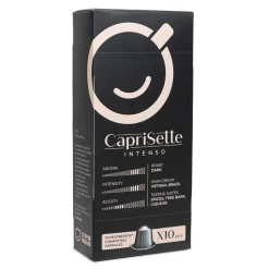 Nespresso® koneisiin sopivat kahvikapselit Caprisette Intenso, 10 kpl.