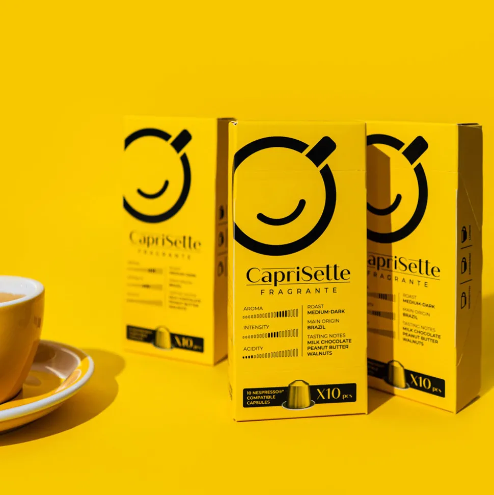 Nespresso® koneisiin sopivat kahvikapselit Caprisette Fragrante, 3 x 10 kpl.