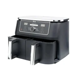 Ninja Foodi Max Dual Zone AF400 airfryer isolle perheelle – 9.5 l, musta