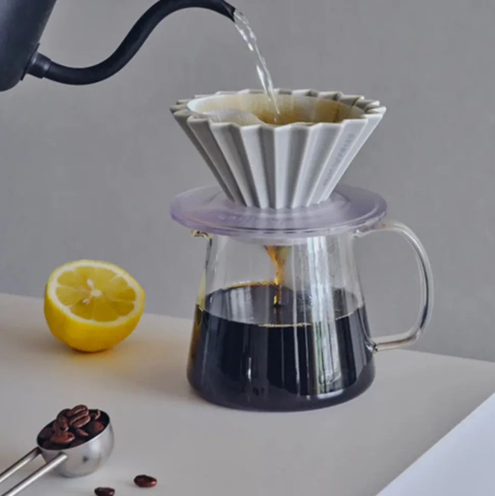 Origami S dripper-kahvisuodatin – keltainen