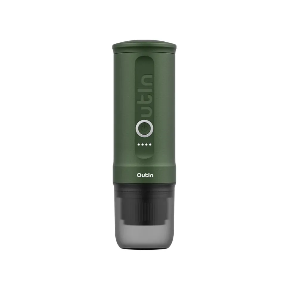 Outin Nano Forest Green matkakahvinkeitin – vihreä