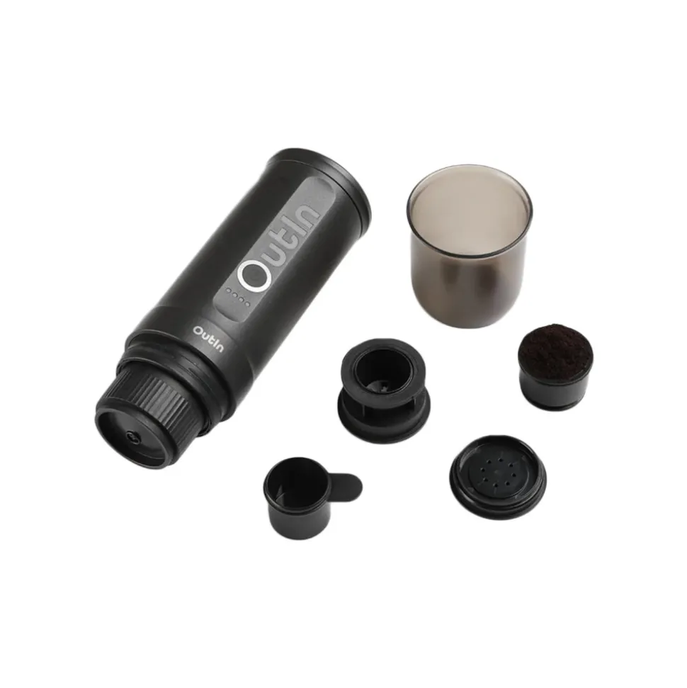 Outin Nano Space Grey matkakahvinkeitin – harmaa