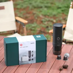Outin Nano Traveler Espresso lahjapakkaus – harmaa