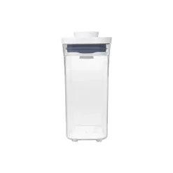 Oxo Pop Slim Rectangle Short säilytyspurkki, 1,1 l