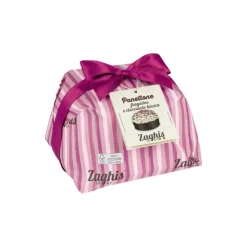 Panettone mansikoilla ja valkosuklaalla Zaghis Fragoline e Cioccolato Bianco, 750 g
