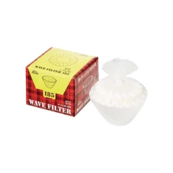 Paperisuodattimet Kalita Wave #185 White, 50 kpl.