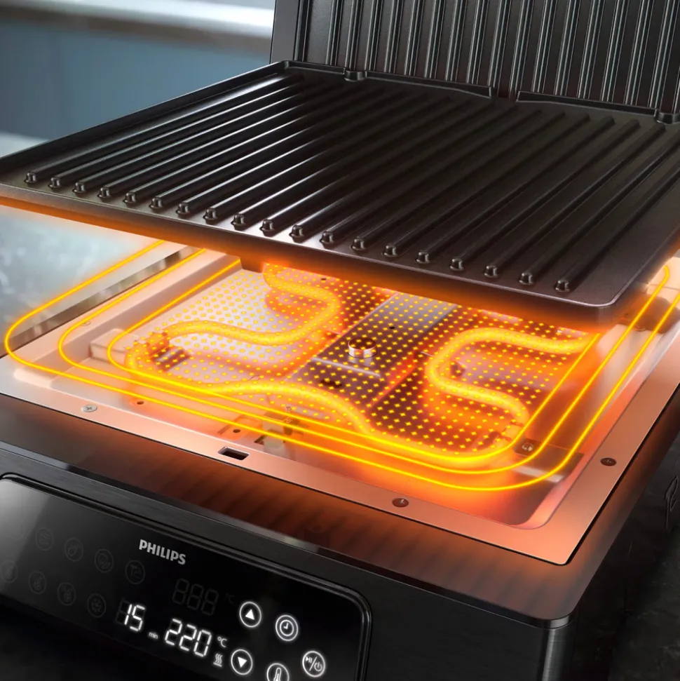 Philips 7000 Series HD6307/70 pöytägrilli – musta