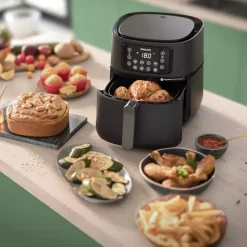 Philips 5000 Series XXL Connected HD9285/90 -airfryer – 7,2l, 2000 W, musta