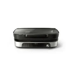 Philips HD6212/90 pöytägrilli – 2400 W, musta/hopea