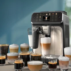 Philips Series 5500 LatteGo EP5547/90 kahviautomaatti – kromi musta