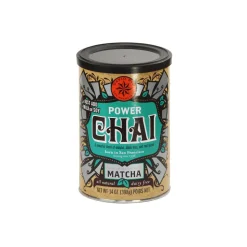 Pikatee David Rio Power Chai, sisöltää matcha vihreää teetä, 398 g