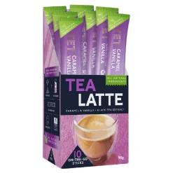 Pikatee juoma True English Tea Caramel and Vanilla Tea Latte, 10 kpl.