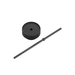 Pillillä varustettu korkki Fellow Carter -mukeihin Cold Matte Black