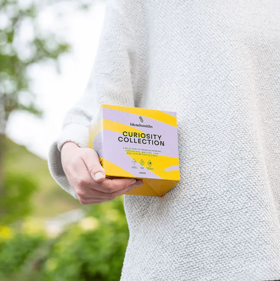 Premium-juomajauhelajitelma Blendsmiths Curiosity Collection, 200 g